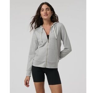 Vuori Halo Performance Hoodie 2.0 Pale Heather Grey Size XL